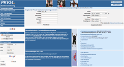 Desktop Screenshot of pkv-krankenkassen-vergleich.de